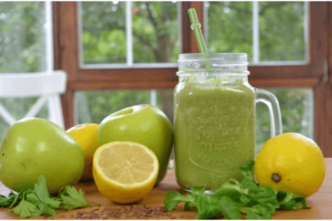 Limpieza del Colon con Manzana Verde y Limón