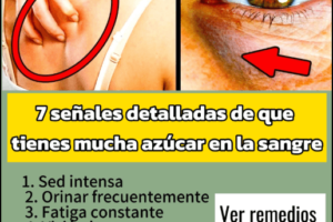 7 Señales de que Tienes Mucha Azúcar en la Sangre y Cómo Controlarla con Remedios Naturales