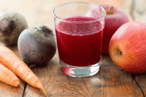 Licuado de Remolacha, Zanahoria y Manzana para Favorecer el Organismo
