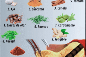 Infusión de ajo, limón y tomillo: un remedio natural para limpiar las arterias