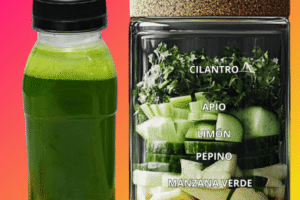 Jugo Verde Detox: Limpia, Nutre y Te Ayuda a Adelgazar