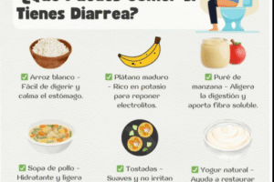 Qué puedes comer si tienes diarrea