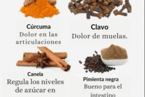 6 Especias con Poderosos Beneficios para la Salud
