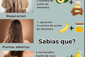 Mascarillas caseras para reparar el cabello dañado